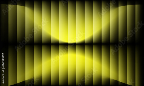 A captivating abstract background showcasing vertical golden-brown stripes, illuminated by dynamic light and shadow, forming a sophisticated and modern textured pattern.