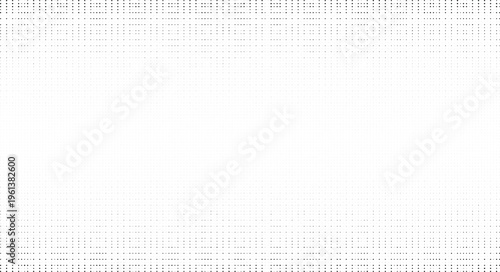 Abstract seamless halftone gradient background, transparent pattern with fading dots effect.