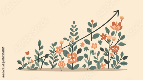 Schilderij op canvas A calm and serene light beige background, perfect for use in design and advertising materials to evoke a sense of simplicity and minimalism