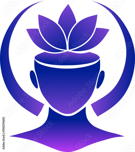 Digital awakening and expansion of consciousness. A symbol of expanding consciousness, awareness, spiritual growth, and inner transformation.