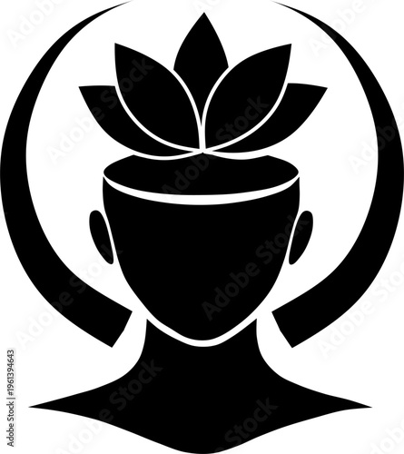 Digital awakening and expansion of consciousness. A symbol of expanding consciousness, awareness, spiritual growth, and inner transformation.