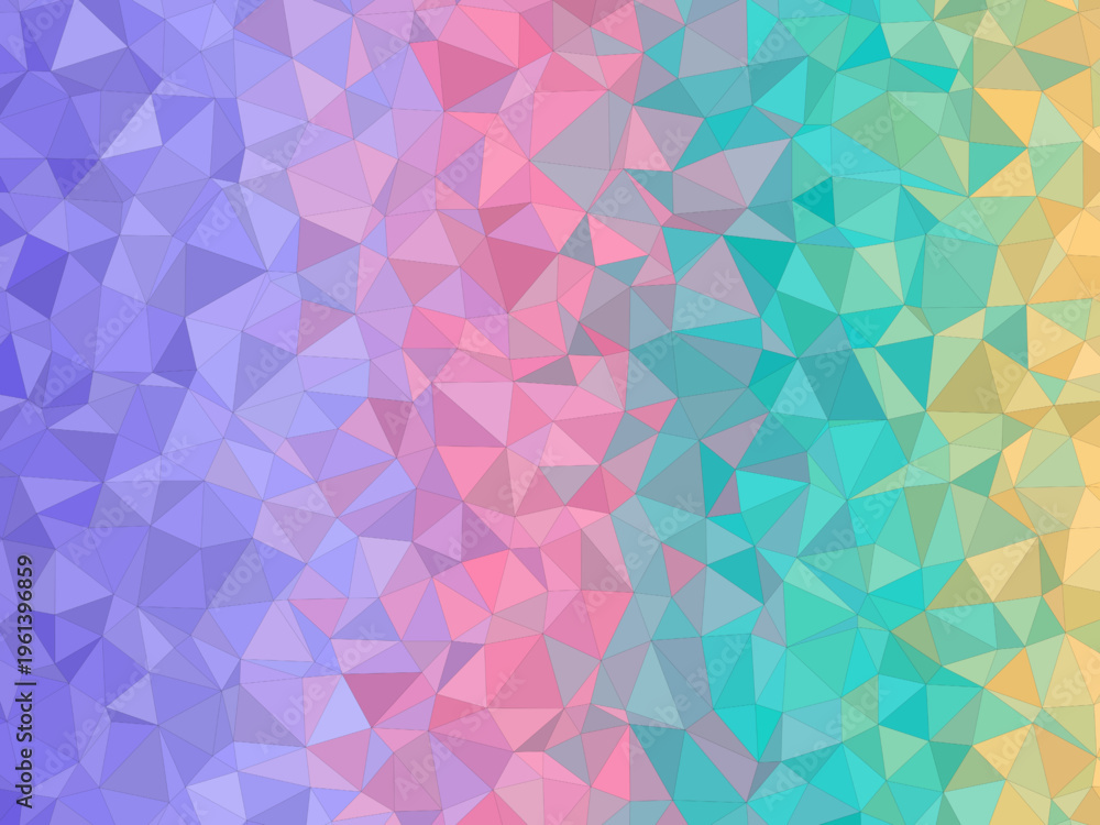 Fototapeta premium Abstract Geometric Triangles Gradient Business Background