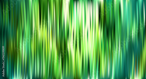 Green glass distortion background. Vivid abstract spring bg.