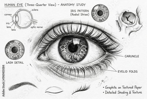 A collection of pencil sketches showcasing various nose shapes and profiles, from straight to aquiline, rendered with realistic shading and graphite texture, presented on a clean white background as a