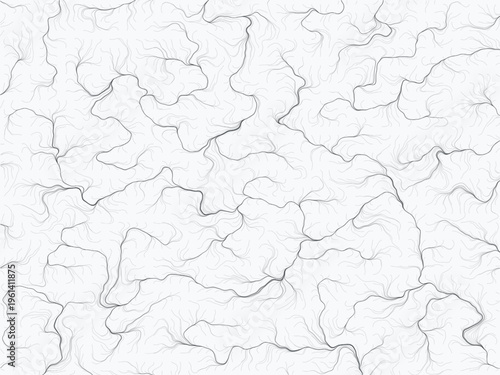 Fluid Motion Particle Trajectories Digital Art