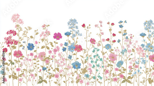 Elegant wedding invitation card background . Minimal hand painted watercolor Cosmosflowers texture template background. Design for wedding, vip cover, poster, rsvp moderncard. Valentine's Day