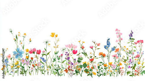 Elegant wedding invitation card background . Minimal hand painted watercolor Cosmosflowers texture template background. Design for wedding, vip cover, poster, rsvp moderncard. Valentine's Day