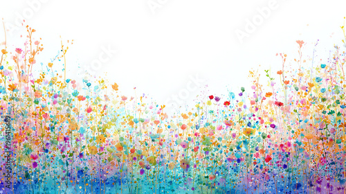 Elegant wedding invitation card background . Minimal hand painted watercolor Cosmosflowers texture template background. Design for wedding, vip cover, poster, rsvp moderncard. Valentine's Day