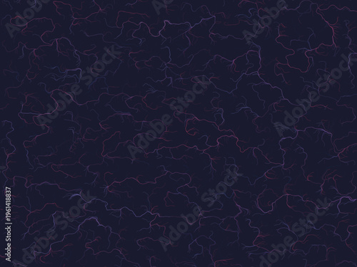 Flow Field Streamlines Abstract Vector Background