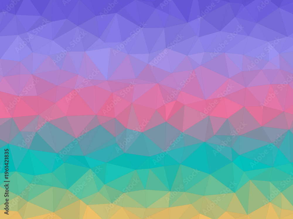 Fototapeta premium Modern Polygon Mesh Abstract Vector Art Background