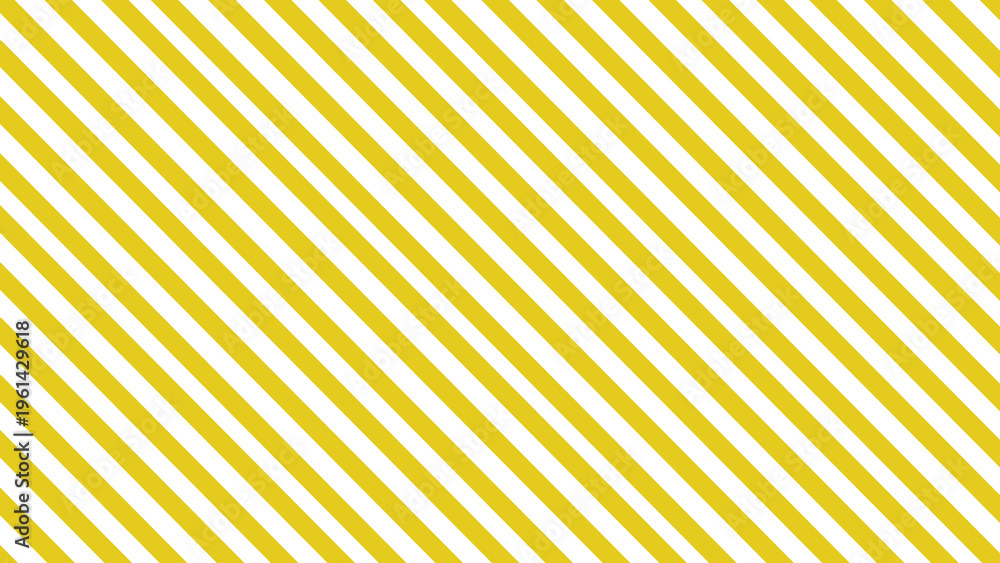Obraz premium Yellow and white diagonal striped seamless pattern texture background - Simple geometric textile design for print or web transparent