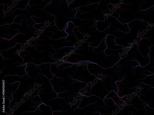 Dynamic Flow Field Noise Art Vector Design