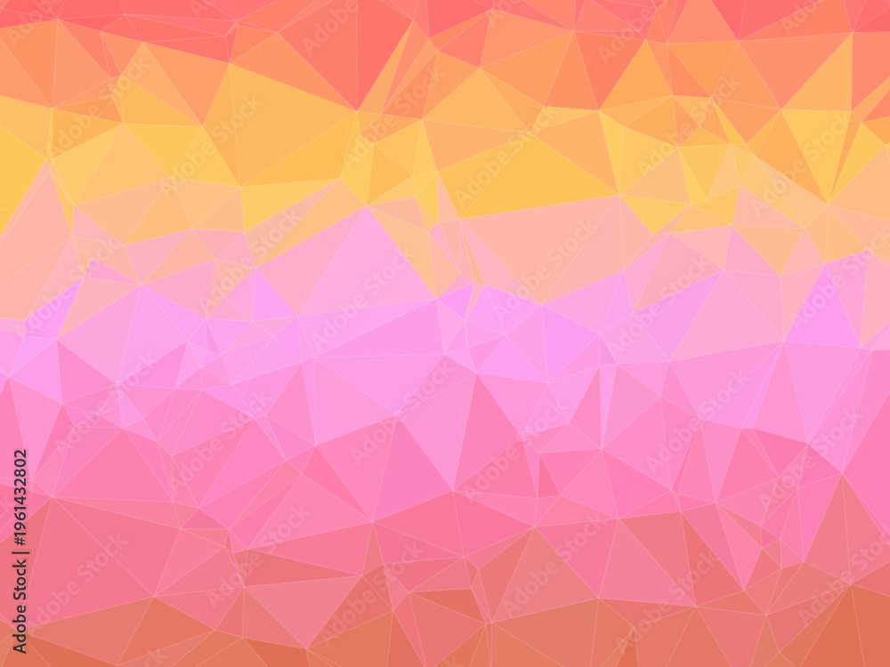 Obraz premium Modern Polygon Mesh Abstract Vector Art Background