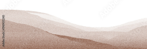 Chocolate and coffee powder, scattered cocoa on a light background. Particles of earth and dust. Brown sand texture.Top view of the cake.