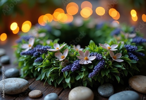 Honor Veterans Memorial Wreath Tribute Commemorating Service Valor