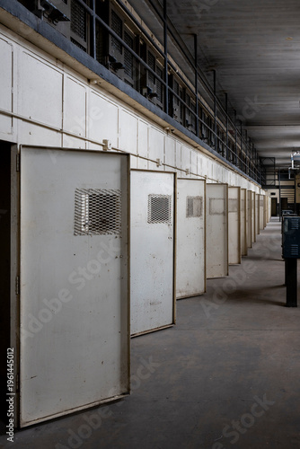 Segregation unit in prison.