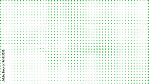 Soft green halftone dotted background vector for eco branding wellness websites organic product packaging and sustainable design visuals use