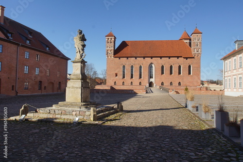 Zamek Biskupi w Lidzbarku Warmińskim. Polska - Mazury - Warmia.