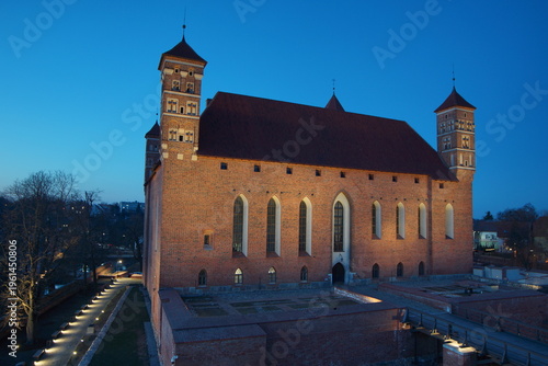 Zamek Biskupi w Lidzbarku Warmińskim.