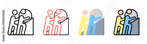 Cohesion icon sheet multiple style collection