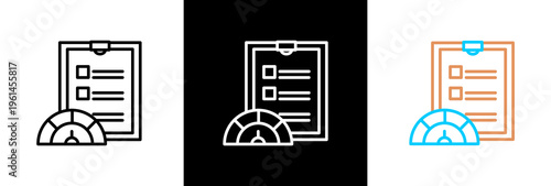 Benchmarking on white and black background