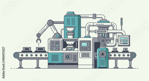 Industrial machinery manufacturing production line equipment 2.