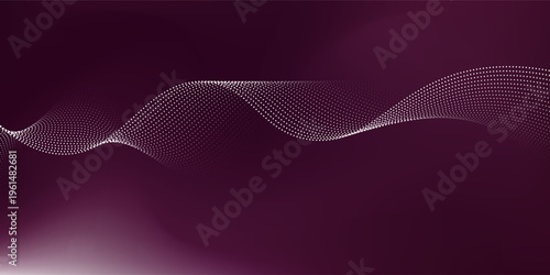 Dark purple plum wine with halftone dots background