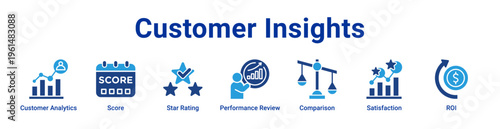 -Customer Insights Icon Banner and Collection