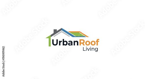 Urban Roof Living logo design.