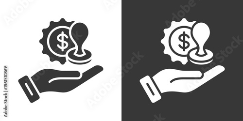 Royalty Icon Set Vector Collection Isolated In Black And White