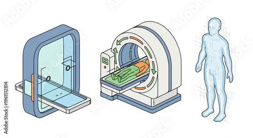 MRI Machine Medical Imaging Technology.