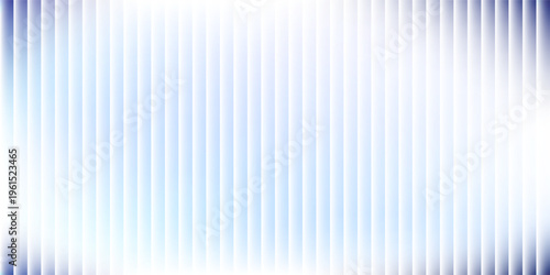 Vector ribbed glass texture background. Blue white grey green ribbed glass. Mesh gradient. acrylic ribbed bath surface. Reeded glass background semitransparent overlay. Bath wall window