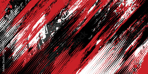 Gaming esport background striking stripes electric banner vector illustration design red black grunge brush wing comic pattern modern abstract concept livery stripes decal paint splash splatter.eps 10