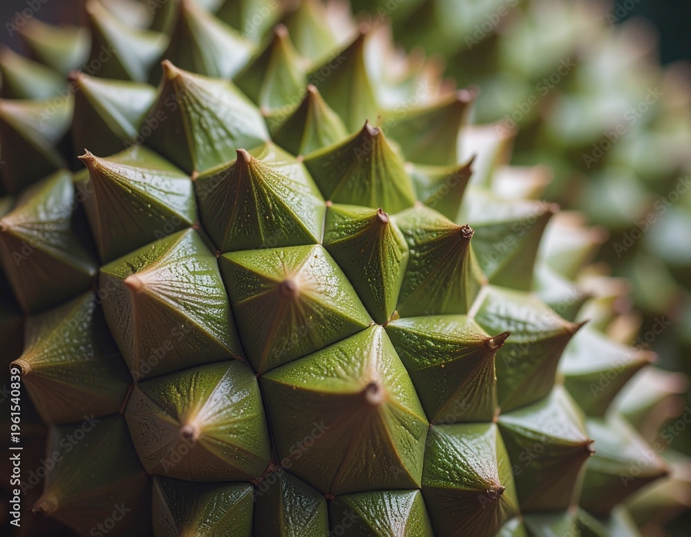 Fototapeta premium Durian Fruit Spikes
