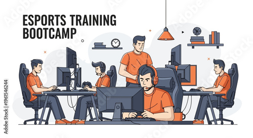 Intensive Esports Training Bootcamp For Gamers Focused on Performance