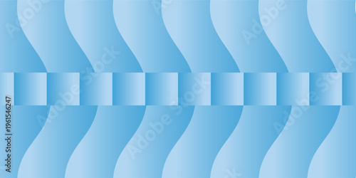 rectangular geometric composition with blue gradations as background inspiration for visual communication designs or for textile designs