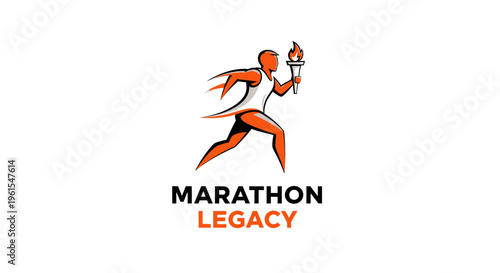 Marathon Runner Carrying a Torch: A Symbol of Endurance, Legacy, and Victory