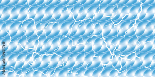 composition of square and triangular geometric fields with light blue gradations for graphic design needs and as design inspiration