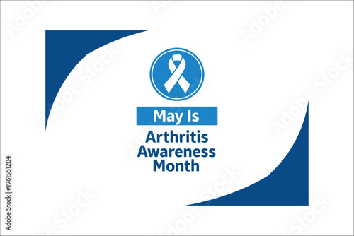Arthritis Awareness Month Vector Banner