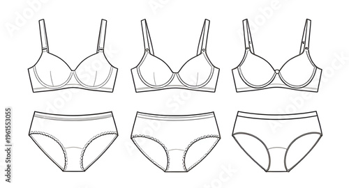 female underwear line drawing, lingerie outline illustration, underwear vector outline, lingerie clipart line art, women underwear sketch, fashion line drawing, clothing outline illustration, underwea