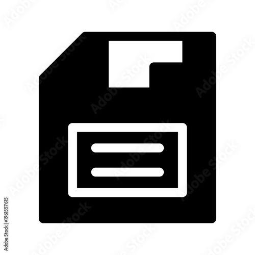 Disket Icon Vector Symbol Design Illustration