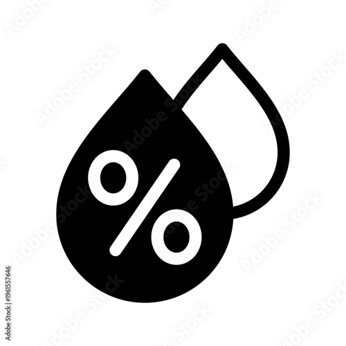 Humidity Icon Vector Symbol Design Illustration