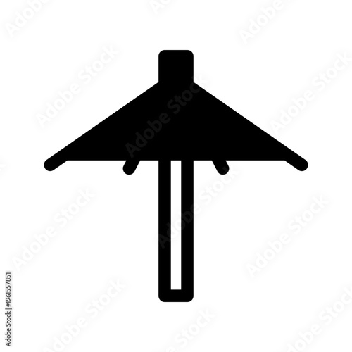 Wagasa Icon Vector Symbol Design Illustration