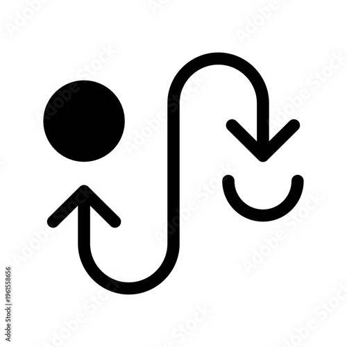 Swap Icon Vector Symbol Design Illustration