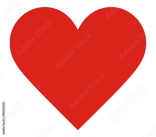 Free Download Red Heart Vector Icon on Black Background - GFXLoad