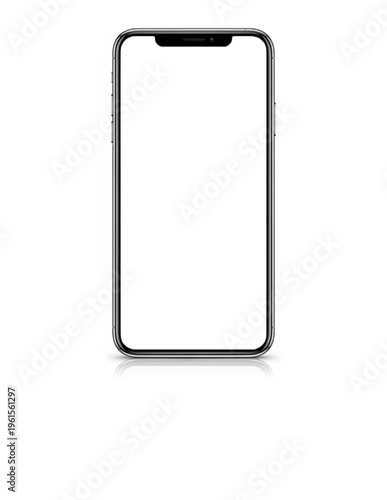 Mockup smart phone new generation PNG High quality Image isolated screen Transparent for Infographic