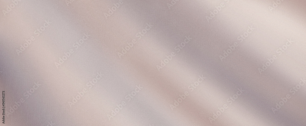 Fototapeta premium Elegant grainy texture with colorful blurred stripes and gradients. Parchment beige, dust grey, cream tan transitions. Stylish background, web banner, wide cover, elegant backdrop for graphic design