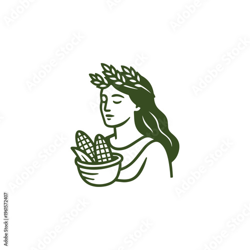Harvest Goddess Logo