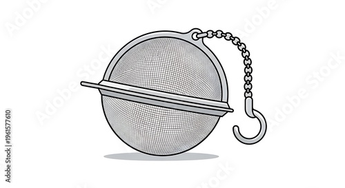 Industrial metal hook and chain mechanism.