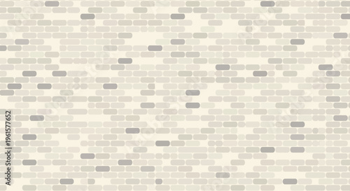 Subtle And Aesthetic Light Gray Brick Wall Pattern Background With Subtle Texture